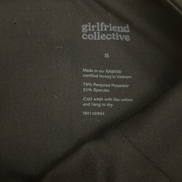 Girlfriend Collective 7/8 high waist leggings small - Picture 7 of 8